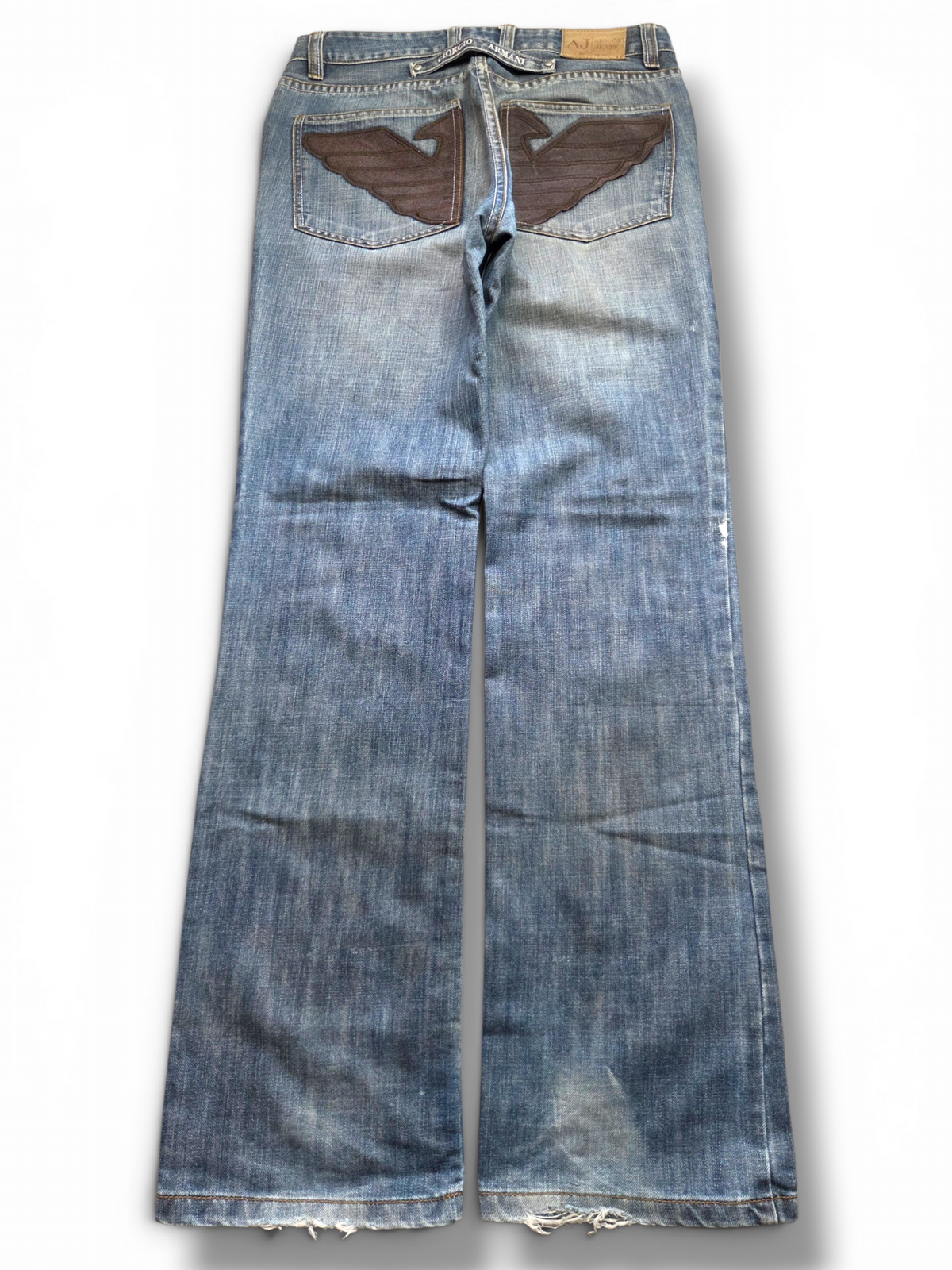Armani jeans — front view