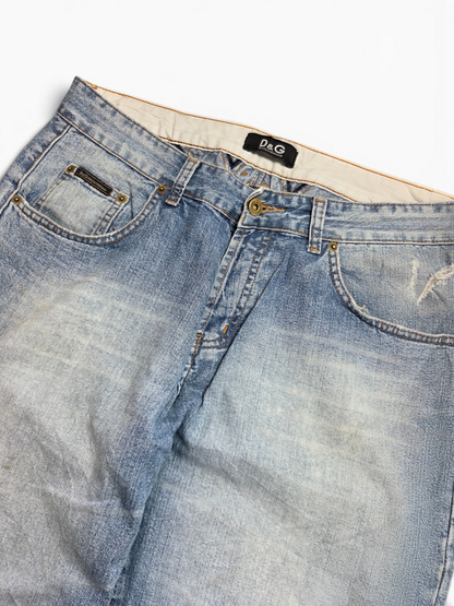Dolce & Gabbana jeans — worn on model, front