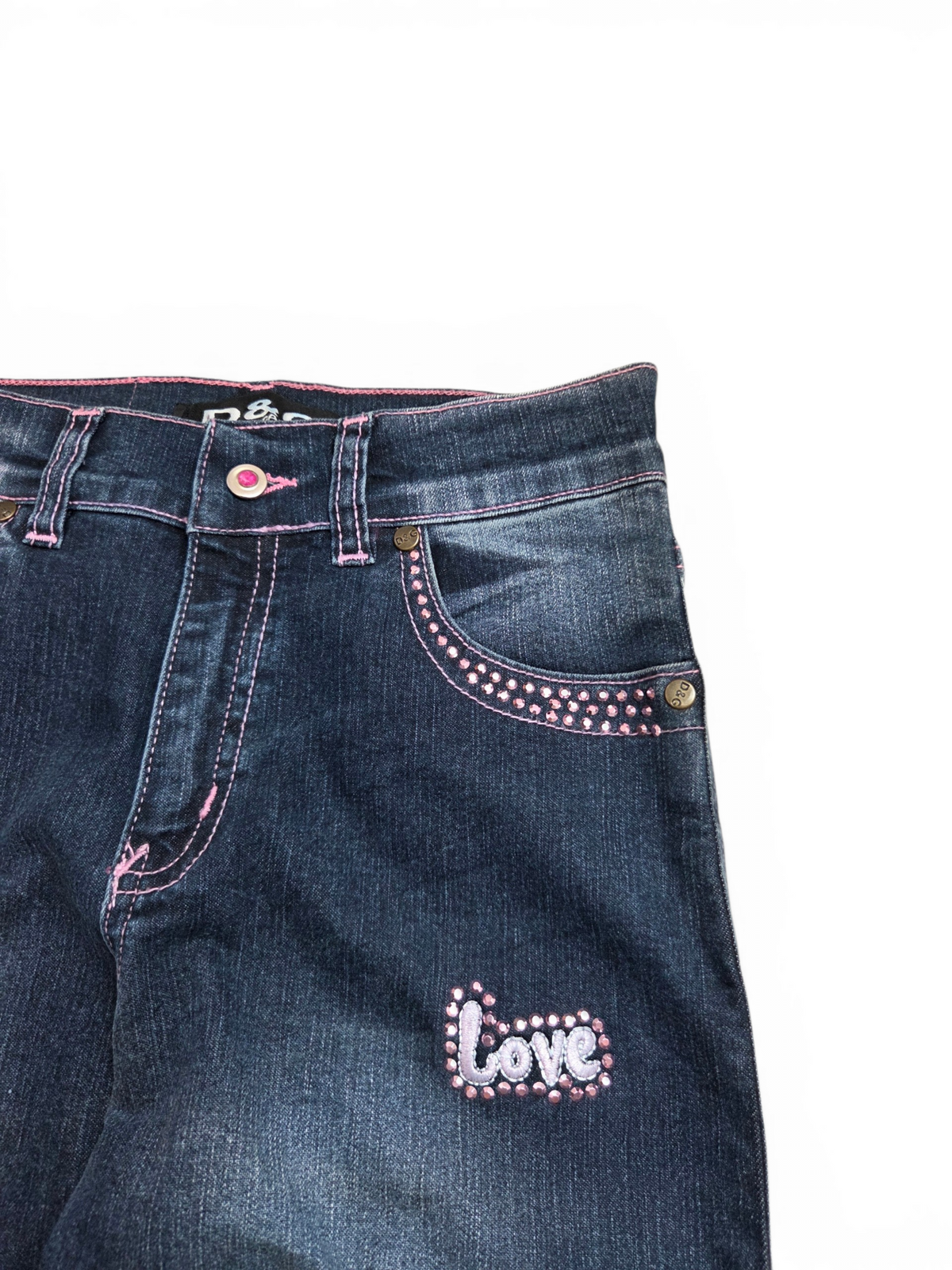 Dolce & Gabbana jeans — leg and hem detail