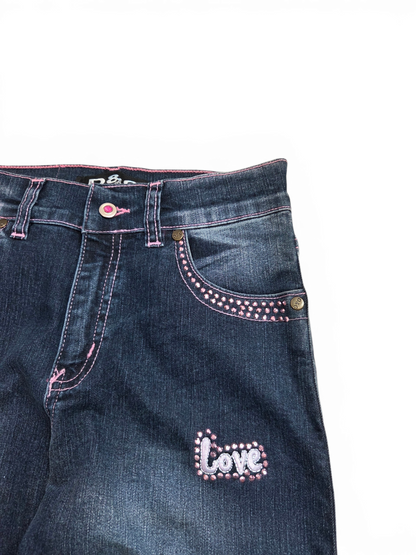 Dolce & Gabbana jeans — leg and hem detail