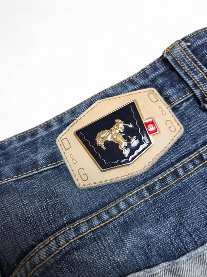 Dolce & Gabbana jeans — worn on model, front