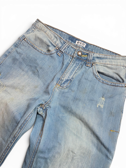 Dolce & Gabbana jeans — leg and hem detail