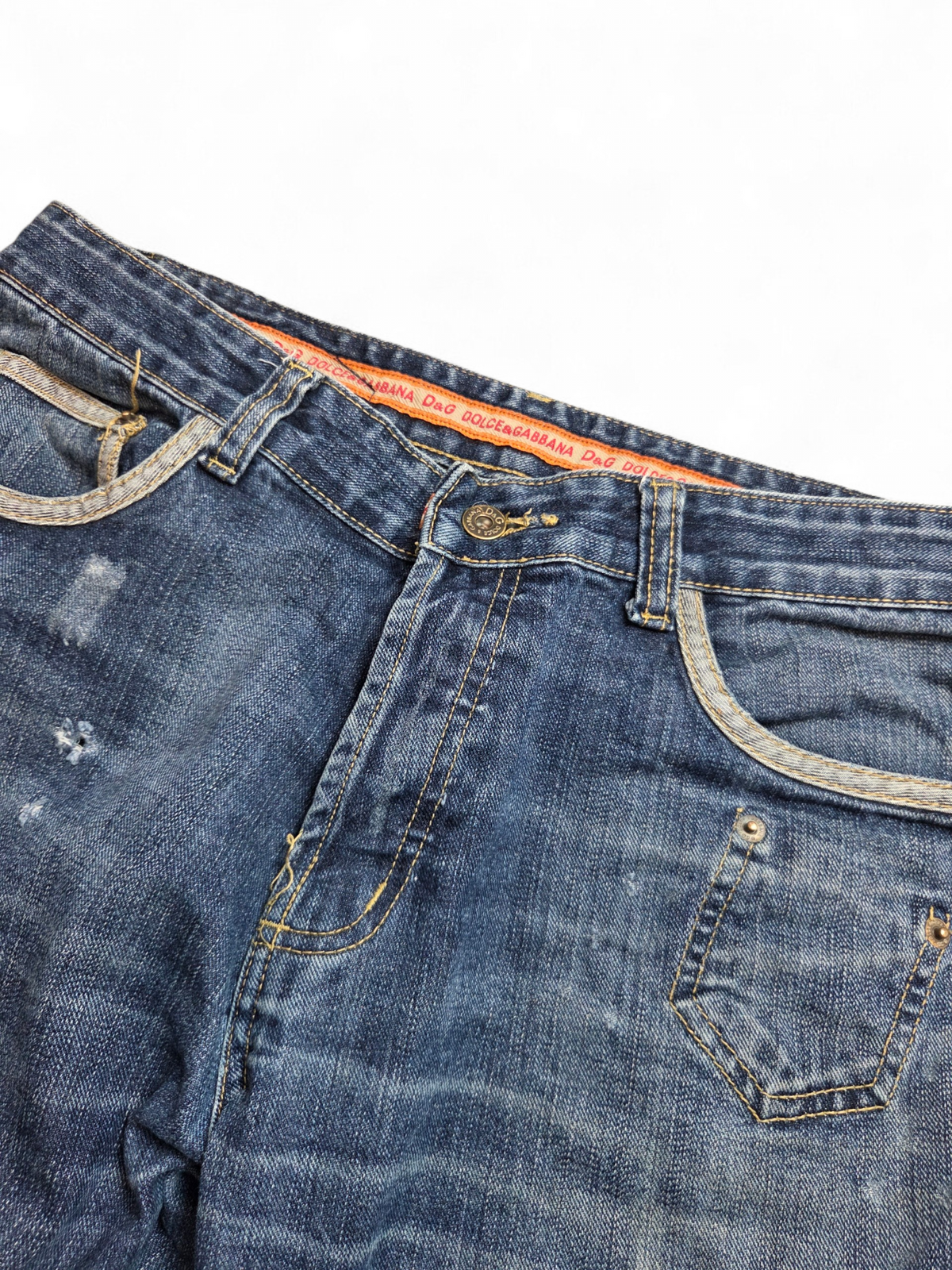 Dolce & Gabbana jeans — worn on model, back