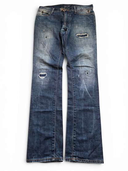 Armani jeans — back view