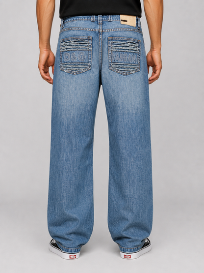 Dolce & Gabbana jeans — worn on model, back