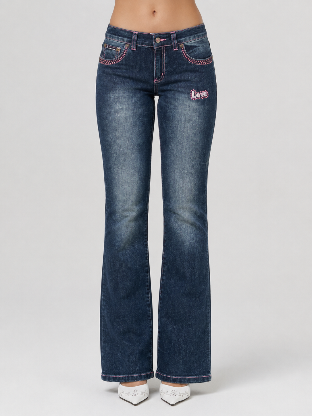 Dolce & Gabbana jeans — worn on model, back