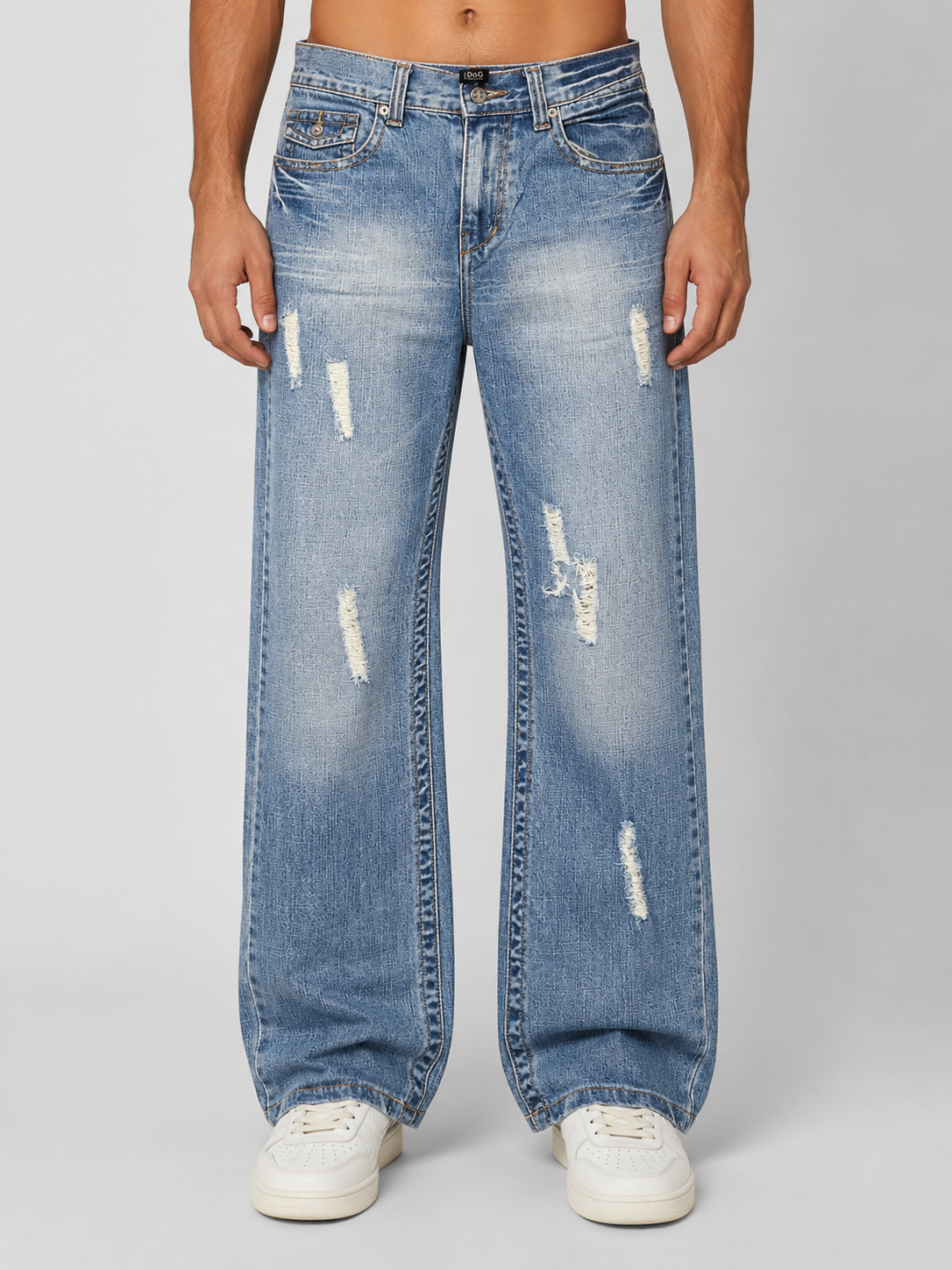 Dolce & Gabbana jeans — worn on model, back