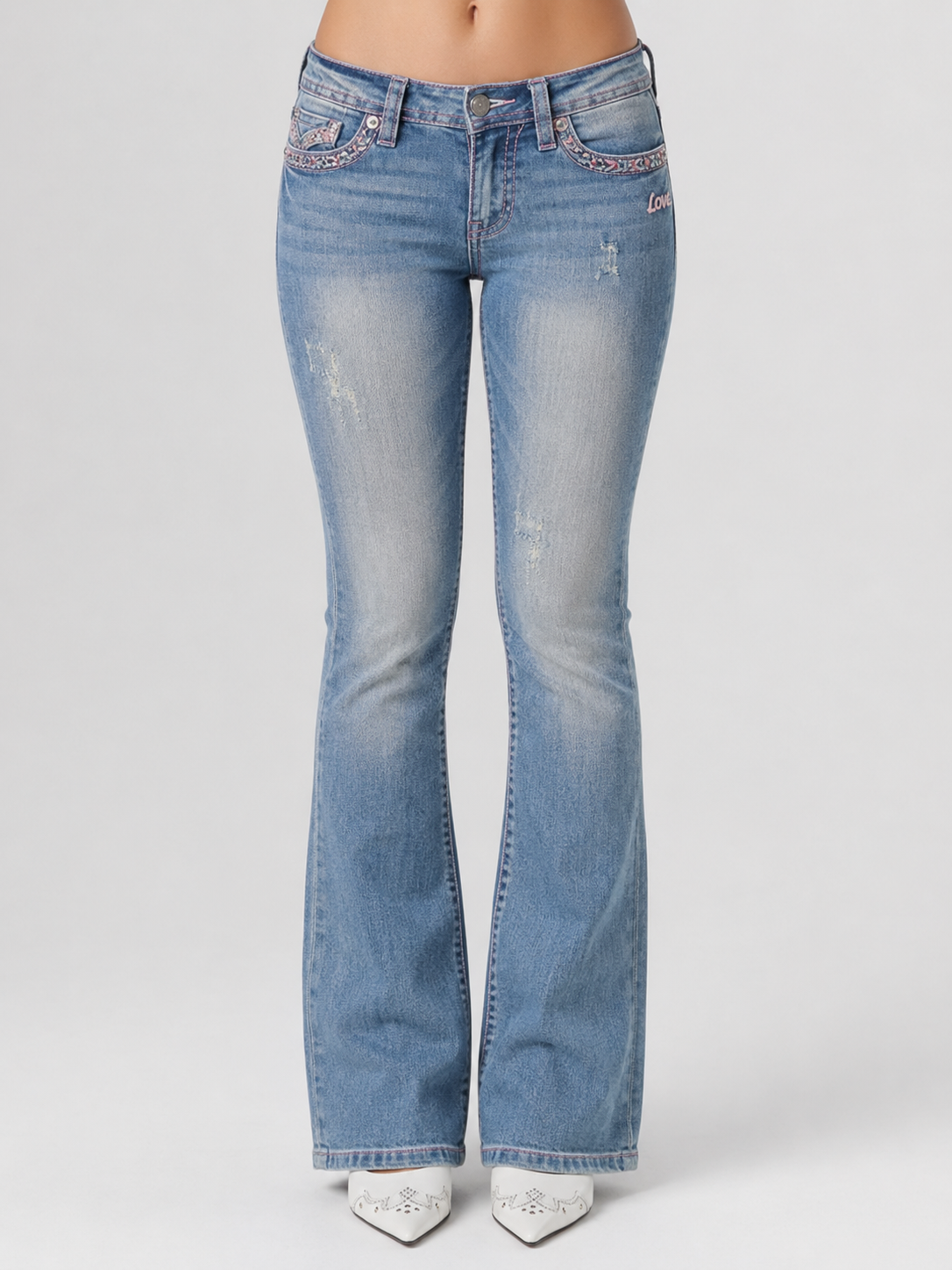 Dolce & Gabbana jeans — worn on model