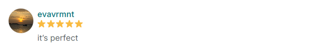 Verified 5-star Vinted review