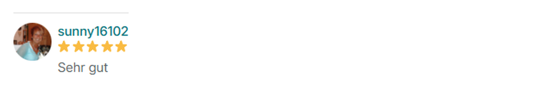 Verified 5-star Vinted review