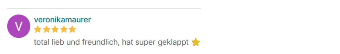 Verified 5-star Vinted review