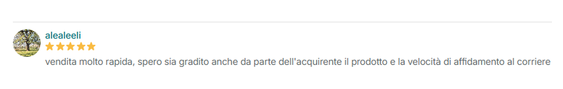 Verified 5-star Vinted review