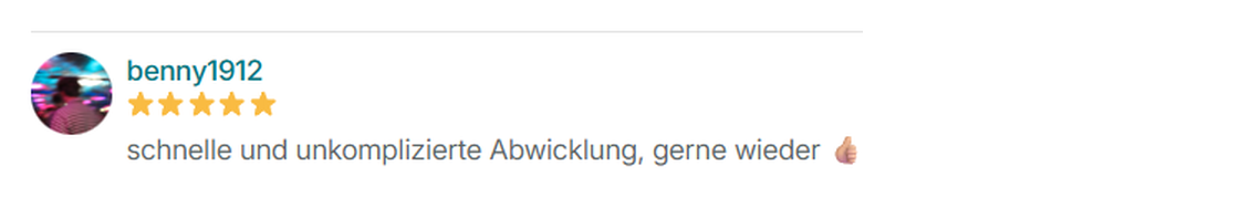 Verified 5-star Vinted review