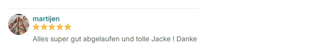 Verified 5-star Vinted review